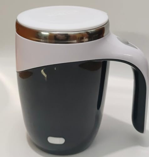 Self Stirring Mug,Rechargeable Automatic Magnetic Self Stirring Coffee Mug,Rotating Home Office Travel Mixing Cup, for Coffee, Chocolate, Milk, Protein,Cocoa Etc, for Office, School, Gym, Gift,Black
