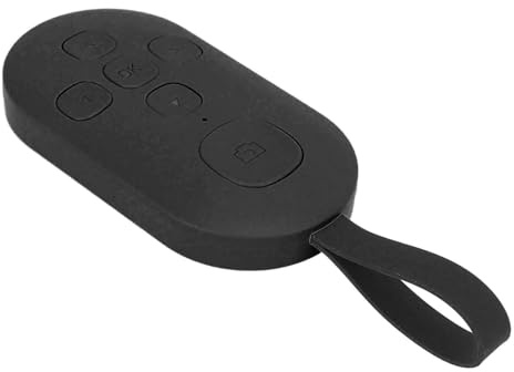 Voltapagina con Telecomando Bluetooth, per TikTok per Fotocamera App Kindle Pulsante Selfie Otturatore Remoto, Controller Video Ricaricabile con Punta delle Dita con Cordino