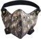 JewelryWe Leder Staubmaske Sport Maske: Gothic Punk Totenkopf Schädel Fahrradmaske Motorrad Halbgesichtsmaske für Laufen Radfahren Ventil Radsport Outdoor
