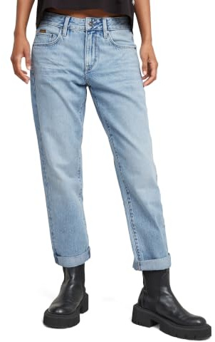 G-Star Femme Jean Kate Boyfriend, Bleu (sun faded blue cape D15264-D932-H110), 27W / 34L