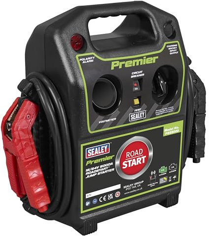Sealey, Premier 12/24V 5000A RoadStart® Jump Starter - PRS5000