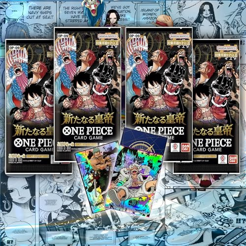 Paquetes de Refuerzo de una Pieza (Emperors in The New World: 4 Paquetes de OP-09) (japonés)
