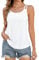 StylSense Tank Top Damen Tshirt Sommer Tanktops Frauen Ärmellos Shirts Oberteile Elegant Spaghetti Cami Bluse Locker