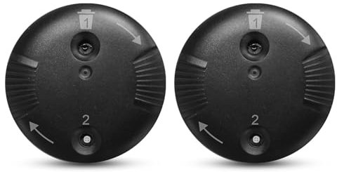 2 PCS Hearing Aid Wax Guard Filters, Cerushield Disk Replacement for Phonak, Unitron, and Audeo Hearing Aids, Ear Wax Guard Accessories, Cerumen Filter Baffle for Improved Performance，Domes