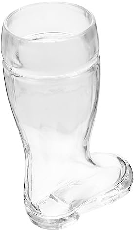 DECHOUS Boots Shaped Glass Cup for Wine Home Decoration Creative Boots Shaped Cup Glass Wine for Nightclub Use