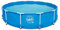 HAF® Swing Metal Frame Pool in blau mit den Maßen 366 x 84 cm | ca. 7.300 Liter Wasserkapazität | Hochwertiger und Stabiler Swimming Pool | Gartenpool/Aufstellpool ohne Filterpumpe