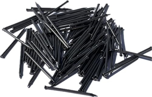 TECK Stahlnägel Sockelleistenstifte Ø1,5mm x 30mm blank - 100 Stück | Extra stabil für Mauerwerk & Sockelleisten | Made in Germany | Direkt vom Hersteller | versandkostenfrei