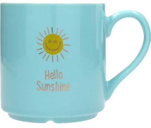 Depesche 0013594-008 Lieblingsbecher Motiv Nr. 8, Henkeltasse mit Spruch, 300 ml, aus Porzellan, teilweise mit Goldfolie und Innendruck