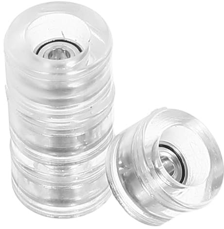 Garneck 4stücke Finger Skateboard Räder Mit Lager Ersatzrad Für Skateboard Zubehör Leicht Und Langlebig Einfach Austauschbar Für Fingerskateboard-Teile