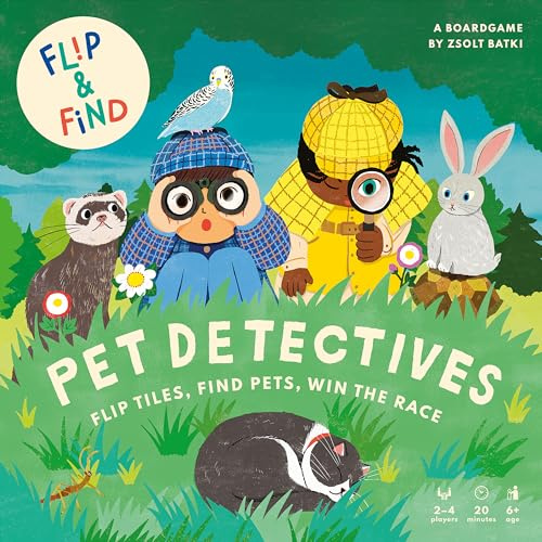 Laurence King Verlag GmbH Flip and Find: Pet Detectives