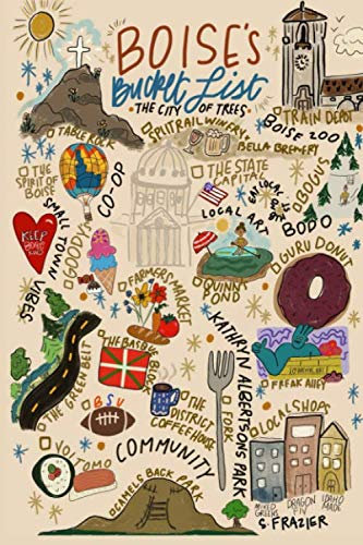 Boise's Bucket List Notebook-6x9 100 Page College Ruled Journal
