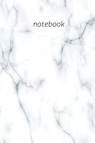 MARBLE NOTEBOOK: LINED 120 PAGES, 6X9 INCHES, JOURNAL, DIARY, NOTEBOOK