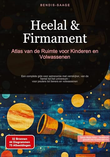 Heelal & Firmament: Atlas van de Ruimte voor Kinderen en Volwassenen: Een complete gids voor astronomie met verrekijker, van de hemel tot het ... tot tieners en volwassenen (Astronomie (NL))