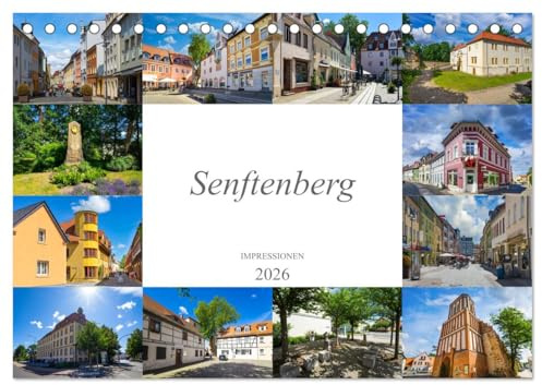 Senftenberg Impressionen (Tischkalender 2026 DIN A5 quer), CALVENDO Monatskalender: Eine Bilderreise durch die einmalig schöne Stadt Senftenberg (CALVENDO Orte)