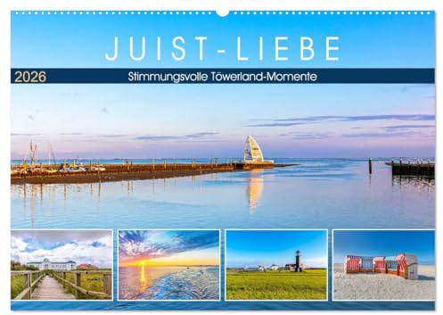 JUIST-LIEBE (Wandkalender 2026 DIN A2 quer), CALVENDO Monatskalender: Stimmungsvolle Töwerland-Momente (CALVENDO Natur)