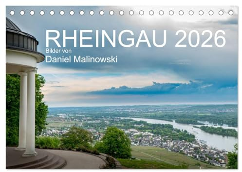 Rheingau 2026 (Tischkalender 2026 DIN A5 quer), CALVENDO Monatskalender: Schöne Landschaften aus dem Rheingau (CALVENDO Orte)