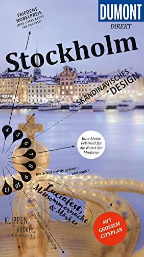 DUMONT direkt Reiseführer Stockholm: Mit großem Cityplan