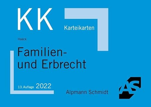 Karteikarten Familien- und Erbrecht (Karteikarten Zivilrecht)