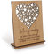 Wedding sign memorial for heaven loved ones| in loving memory for candle/cards table alternative to card signs/rustic wood wooden | A5 Code 4WS