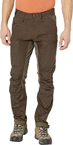 Fjällräven Abisko Lite Trekking Trousers Dark Olive/Dark Olive 54 (US Mens 37) R