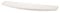 King Home M1106004 Mensola Stondata in Truciolare Nobilitato Bordato su 3 Lati, Bianco