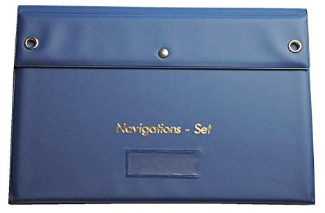 Ecobra Navigations-Bestecktasche leer blau