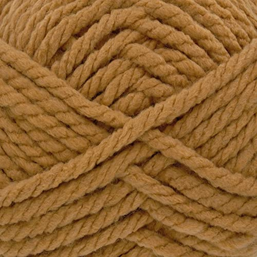 King Cole Big Value Chunky Knitting Yarn 100% Acrylic Wool 100g Ball (Mustard 3312)