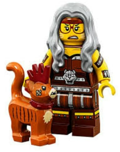 LEGO Movie 2 minifigure 71023 (#06 Sherry Scratchen-Post & Scarfield)