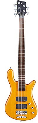 Warwick Streamer Standard 5 - Basso elettrico 5 corde - Honey Violin Satin
