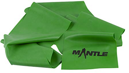 Mantle - elastisches Fitnessband grün medium 1,50 m lang und 15 cm breit