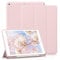 ZOYU Hülle für iPad 6. Generation/iPad 5. Generation 9,7 Zoll 2018/2017 mit Stifthalter, Weiche TPU Rückseite, Leichte Stoßfeste Intelligent Hülle, Auto Wachen/Schlafen, Rosa