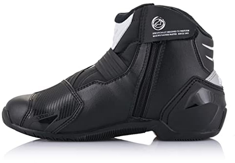 Alpinestars SMX-1 R V2, Ankle Boot Uomo, Nero, 43 EU
