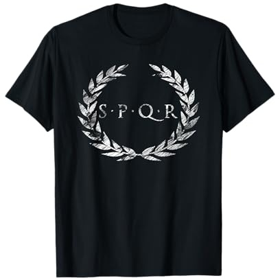 SPQR SENATUS POPULUS QUE ROMANUS ROMAN REPUBLIC ROME T-Shirt