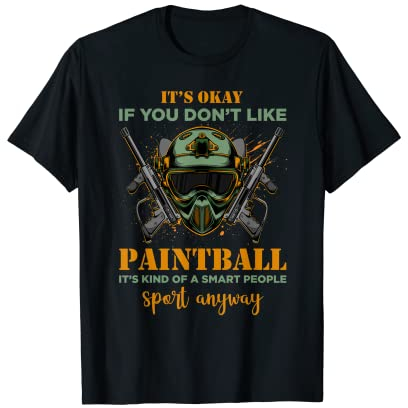 Paintball Shirt Paintballing Witz Lustiger Spruch Paintball T-Shirt