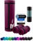Fitnessmatte Sportmatte 190 x 60 x 1,5 cm Beere Berry extra dick rutschfest Tragegurt Matte Fitness Gymnastik Sport Pilates Yoga Yogamatte Gymnastikmatte Turnmatte