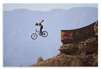 Extreme Sports Poster Downhill Bike (2) Poster Dekorative Malerei Leinwand Wandposter und Kunstbild Druck Moderne Familie Schlafzimmer Dekor Poster 40 x 60 cm