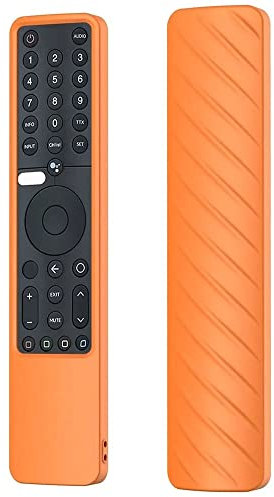 Housse de protection de la télécommande pour 𝔁𝓲𝓪𝑜𝙢𝙞 P1/P1E, Housse en silicone de remplacement de la peau de la télécommande, étui de protection de la télécommande (orange)