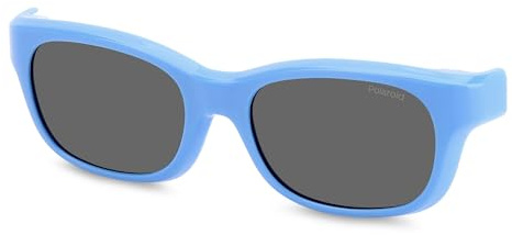 POLAROID KIDS Kinder Brille PLD K006 CL-ON Größe 45-15 mm Azure polarisiert