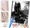 RUNPAW Peinture par Numéro Adulte film batman 40x50cm Bricolage Tableau Peindre par Nombre pour Enfants Jouets à peindre cadeaux peints à la mainHome Decor