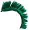 Homoyoyo Helm Perücke Irokesen-perücke-kostüm Helm Mohawk Skihelmperücke Helm Falken Party-haarteil-dekoration Motorradhelme Fahrradhelm Aufkleben Abschlussball Hochtemperaturdraht Kleidung