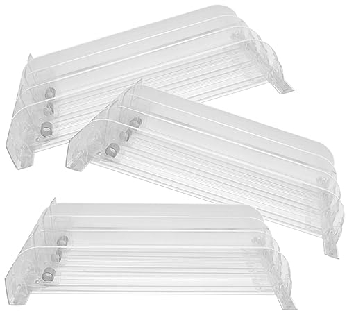 MARURY Drink Organizer for Fridge 3pcs Automatic Pusher Glide Drink Soda Can Organizer Bottled Water Beer Beverage Holder Self-pushing Divider Bin Cosmetic Tray Rack for Fridge Pantry