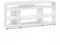 Furinno Jensen Porta TV angolare per TV fino a 55 pollici, Bianco, 39.8 x 118.2 x 52.1 cm