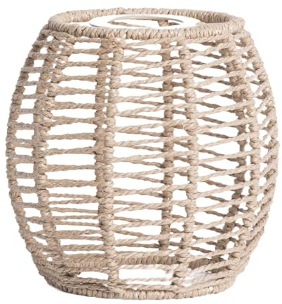 MagiDeal Lampenschirm-Lichtabdeckung, gestrickter Lichtschirm, passend für Deckenleuchte, für, Esszimmer, Schlafzimmer, Wohnheim, Hochzeit