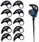 Lpitoy 10 Stücke Universal Sport Ohrbügel Silikon Kopfhörer Clip Haken Ohr Aufhänger Halterung Horn Ohr Für Bluetooth-kompatibel Headsets