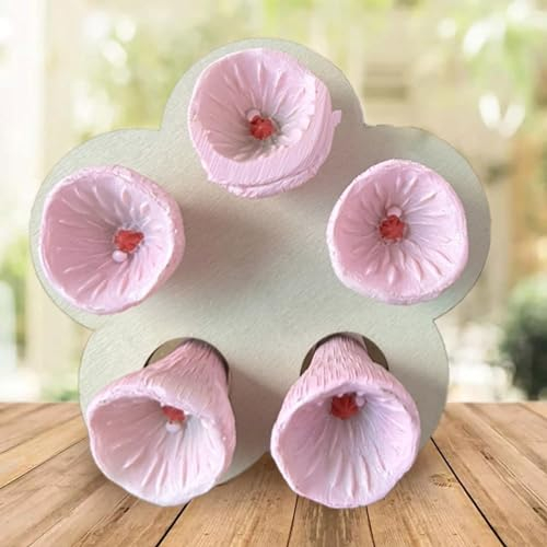 Uaste Bee Cups for Thirsty Bees Garden - Colorful Bee Insect Drinking Cup - Garden Bee Feeder for Thirsty Bees - Provide Safe Drinking Spots - Collects A Teaspoon of Water (Pink), MAC-15032Z2