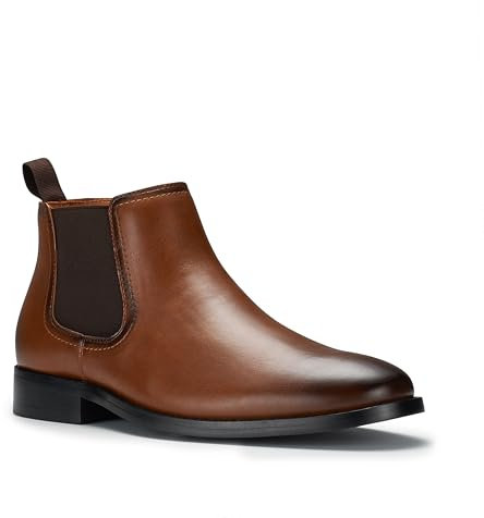 Ferro Aldo Sterling MFA606325 Mens Casual Chelsea Slip on Ankle Boots, Espresso (Stellan), 12