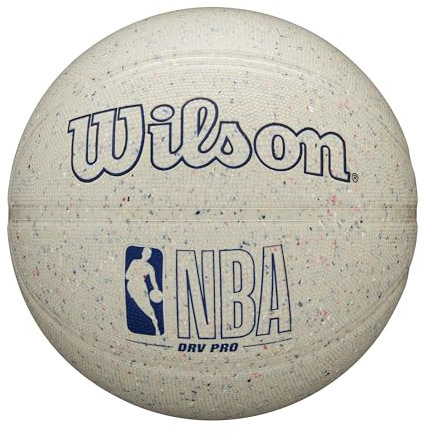 WILSON NBA DRV Pro Outdoor-Basketball, Beige/gesprenkelt, Größe 15,2–72,4 cm