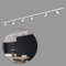 BRILONER - Schienensystem Rail Komplettset, 6x GU10 Spots schwenkbar, Einspeisung, Lichtschienensystem Decke, Strahler Schiene, Deckenlampe, Deckenleuchte, Spotlight, 2,25m, Weiß