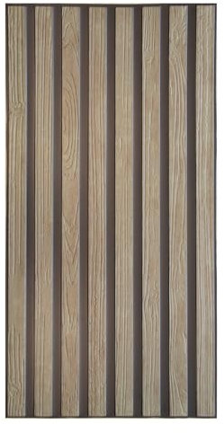 Grace Baltic Panneaux muraux 3D de qualité supérieure - Revêtement mural - Revêtement en PVC - Décoration murale - Autocollants muraux élastiques de 1 mm d'épaisseur (18, lamelles en Grès)