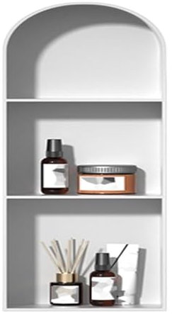 AYVADA Duschnische aus Edelstahl, mehrschichtige integrierte Metallschränke, Keine Fliesen erforderlich, Wandnischenregale, Organizer-Aufbewahrung für Shampoo und Toilettenartikel (Farbe: Weiß, Grö